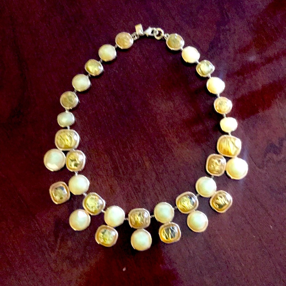 Banana Republic Amber Stone Necklace